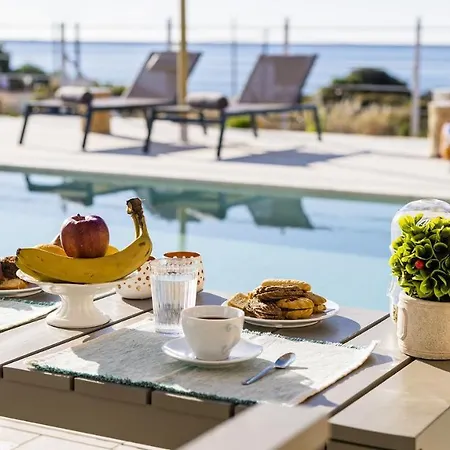 别墅 Kiotari Akti Beachfront *